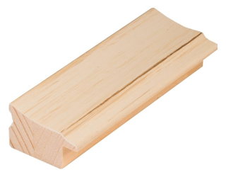 Rámová lišta DANTIK - 3017 | ANDRE Bílá střední