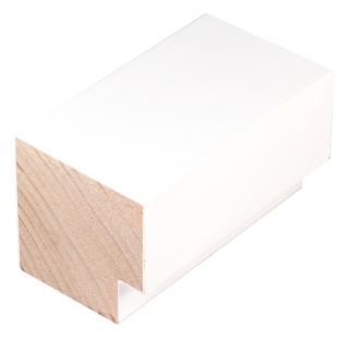 Rámová lišta DANTIK - 3074 | 4040 Bílá