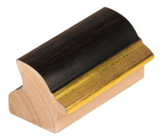 Rámová lišta DANTIK - 3149 | ANIVERSA černá AU