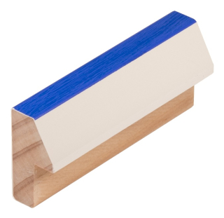 Rámová lišta DANTIK - 3173 | EVOQUE modrá