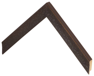 Rámová lišta DANTIK - 5033 | SARTORI listy černá