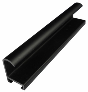 Rámová lišta DANTIK - 7002021 | Černá matná