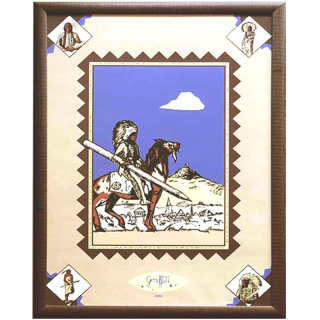 Kornwestheim - grafiti indiáni | 66.2x93.2