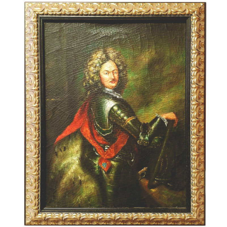 - olej na plátně portrét | 41.2x51.2