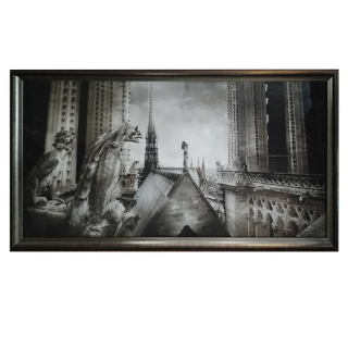 - Paris - Gargouilles de Notre D | 107.4x57.4