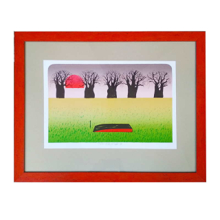 Bím Tomáš - Bím orig. - Červená pramice | 76.2x61.2