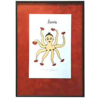 Slíva Jiří - 8 pussy | 24.7x33.3