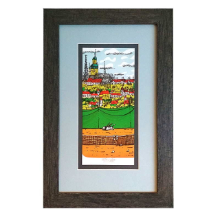 Bím Tomáš - Tenis " Praha " | 32.4x49.4