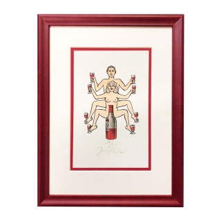 Slíva Jiří - Přípitek | 25.6x33.8