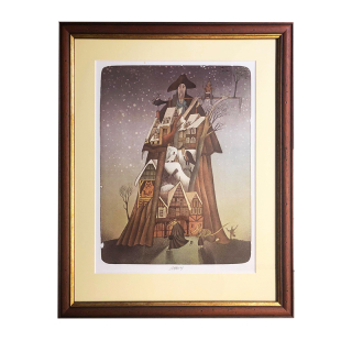 Born Adolf - Zima v Hamelu | 45.8x54.3