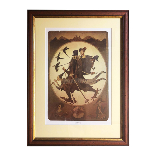 Born Adolf - Muž s nůší | 45.8x54.3