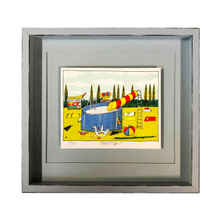 Bím Tomáš - Koupaliště | 34.7x31.7