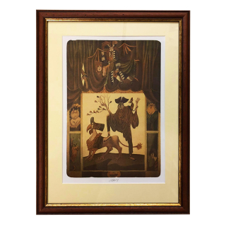 Born Adolf - Pozdrav Molierovi | 46.3x53.8