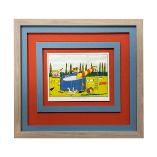 Bím Tomáš - koupaliště | 40.8x38.3