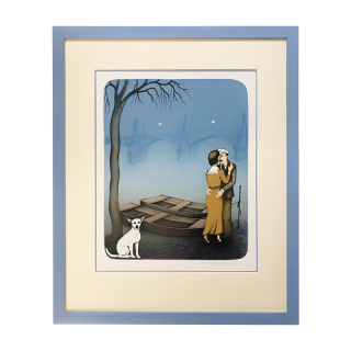 Hüttnerová Iva - Nábřeží | 45.7x53.0