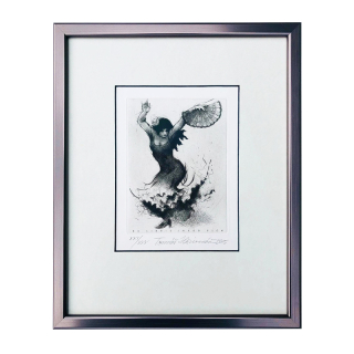 Hřivnáč Tomáš - Ex libris Jakub Pich | 26.0x33.0