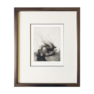 Hřivnáč Tomáš - Ex libris S.M. | 25.0x29.5