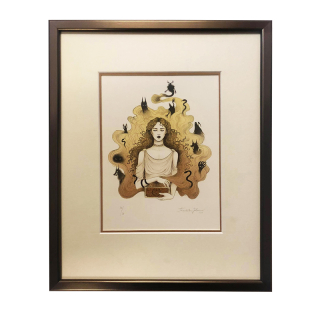 Jelenová Františka - Pandořina skříňka | 27.2x32.7