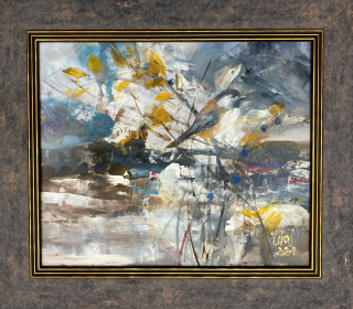 Chaloupková Viktorie - Chaloupková Viktorie - ptáčci | 38.9x34.0