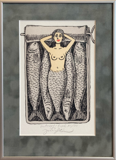 Slíva Jiří - Sardinka dáma | 25.1x34.4