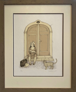 Hüttnerová Iva - Nikdo není doma | 48.0x58.0