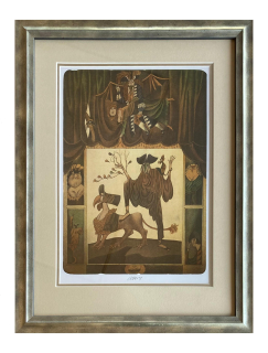 Born Adolf - Pozdrav Molierovi | 39.7x52.3