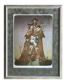 Born Adolf - Zima v Hamel | 41.3x51.9