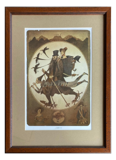 Born Adolf - Muž s nůší | 38.1x51.4