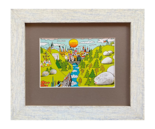 Bím Tomáš - Vltava | 37.2x31.1