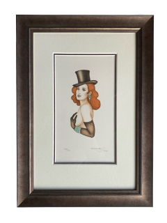 Jelenová Veronika - Burleska zrzka | 23.1x31.9