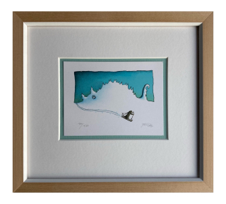 Jelen Oldřich - Kočičí kopec | 23.5x21.3