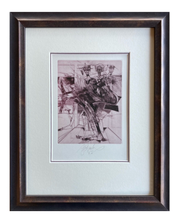 Brázda Jiří - Ptáček v hrsti | 31.2x39.0