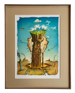 Jelen Oldřich - Hieronymus  Bosch | 40.6x51.9