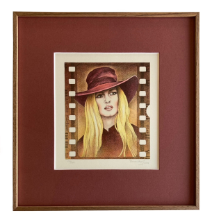 Jelenová Veronika -  B. Bardot | 25.0x26.6