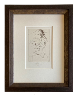 Brázda Jiří - Dívčí akt I. | 28.2x36.2