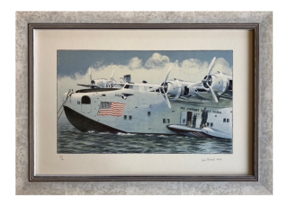 Ptáček Petr - Hydroplán Boeing | 59.7x43.4