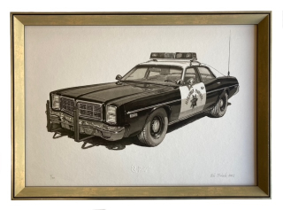 Ptáček Petr - Auto Dodge Monaco | 54.8x39.8