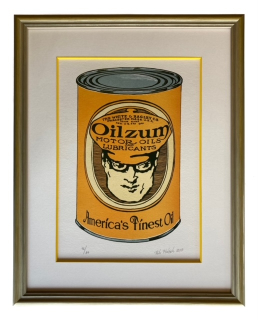 Ptáček Petr - Plechovka Oilzum | 38.8x48.7