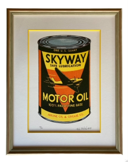 Ptáček Petr - Plechovka Skyway | 38.8x48.7