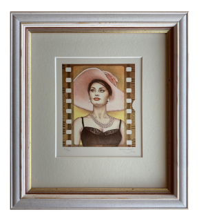 Jelenová Veronika - S. Loren | 23.6x26.6