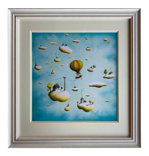 Jelen Oldřich - Domečky | 41.3x43.3