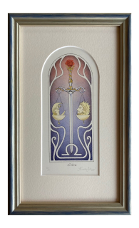 Jelenová Františka - Libra | 21.9x34.9