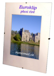 30x45 | Euroklip PLEXI čiré - rámeček na fotky