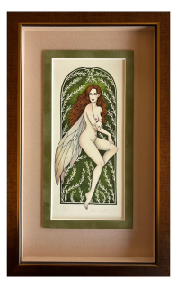 Jelenová Františka - Víla | 20.6x32.6