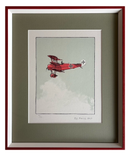 Ptáček Petr - Rudý Baron | 36.2x43.2