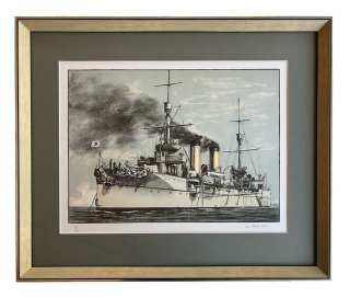 Ptáček Petr - Japonský křižník | 60.8x50.8