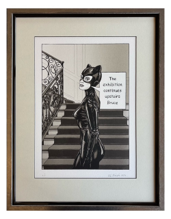 Ptáček Petr - Catwoman | 45.5x59.0