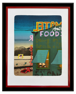 Bím Tomáš - Hotel at one girl | 51.8x65.3