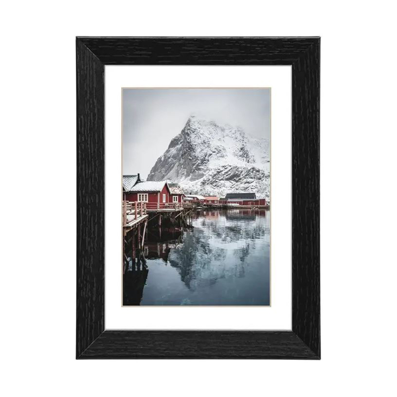 Hama rámeček dřevěný OSLO, černá, 20x30cm