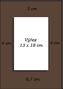 Hnědá tm. Pasparta A4